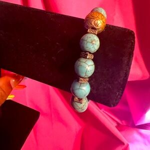 Handmade beaded bracelet